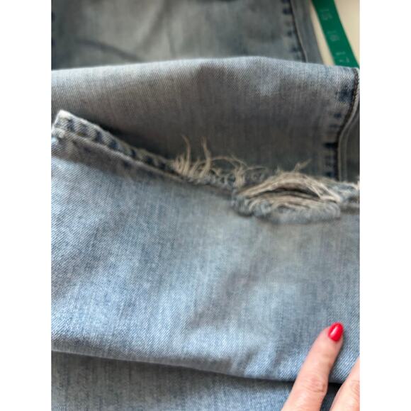 Gap Jeans 1969 Mens 34X32 Blue Denim Straight Medium Wash Streetwear Work Casual - Picture 4 of 12